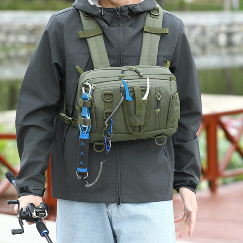 Tactical Fishing Chest Bag V0999