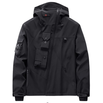 Functional pocket riding jacket V0193