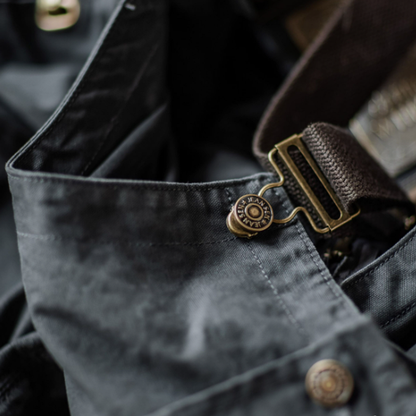 Indigo Canvas Work Overalls V0851