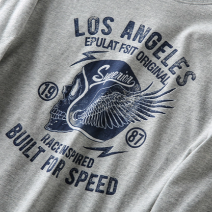 Casual Printed Long Sleeve T-Shirt V0932