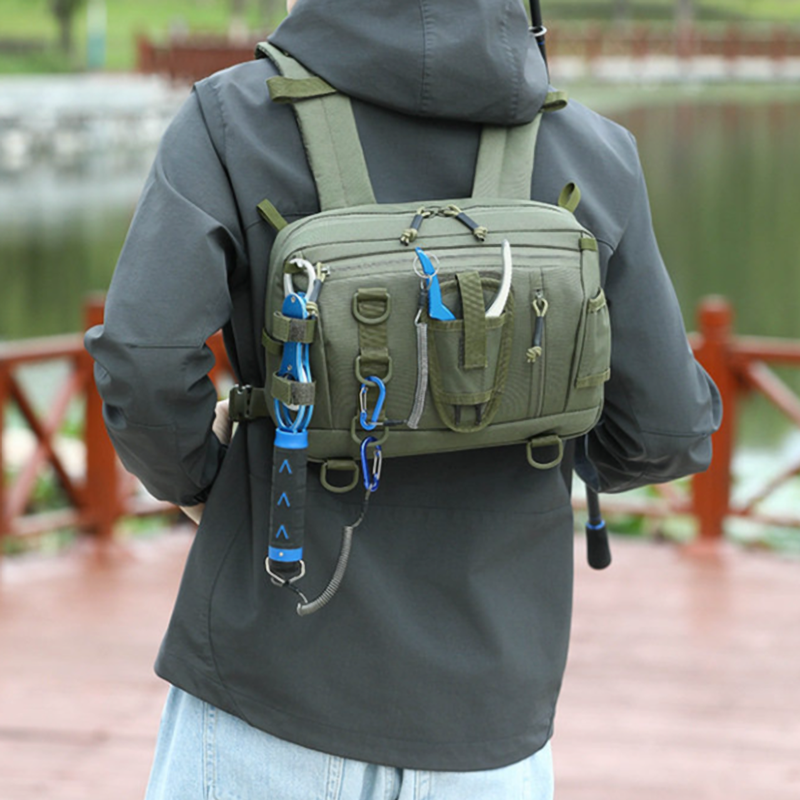 Tactical Fishing Chest Bag V0999