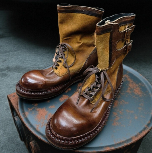 Retro Hiking Martin Boots V0869