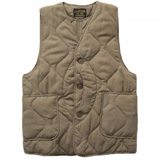 American Retro Quilted Vest Z0170