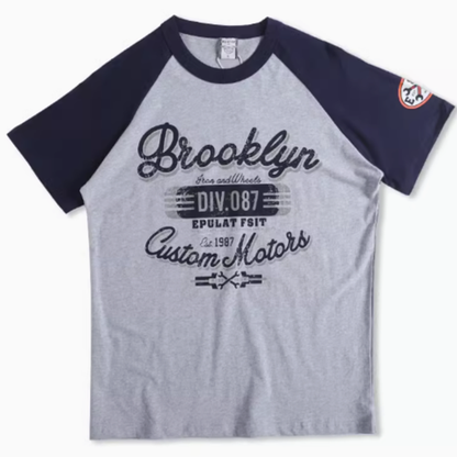 American College Style T-Shirt V0468