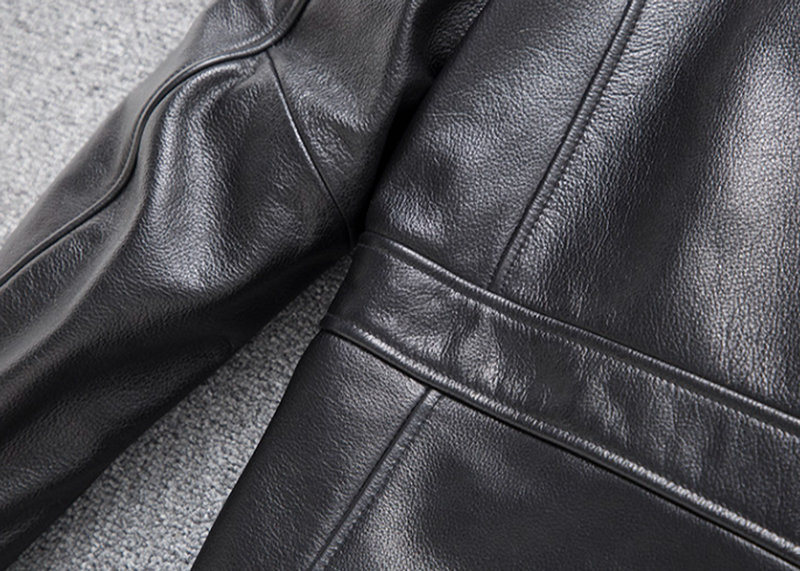 Leather Flight Jacket  V0874