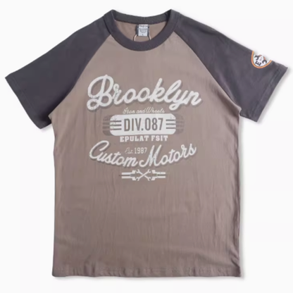 American College Style T-Shirt V0468