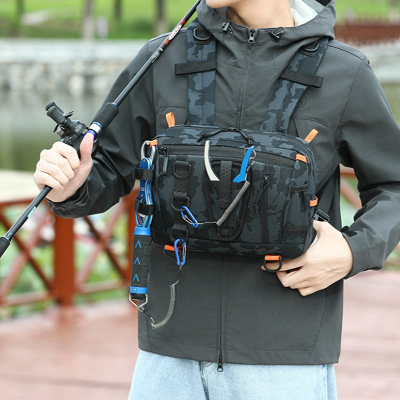 Tactical Fishing Chest Bag V0999