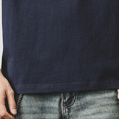 Retro Color Block T-Shirt V0930