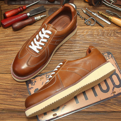 Classic Craft Leather Derby Shoes V1034