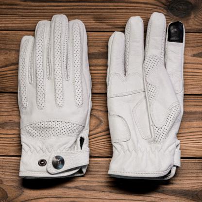 Vintage Touchscreen Riders Gloves V0797