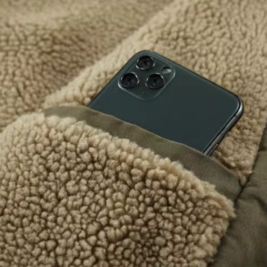 Stand collar retro wrap vest Z0477