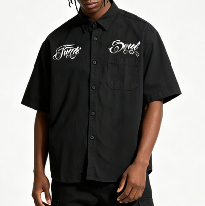 Chicano Popping Work Shirt V0774
