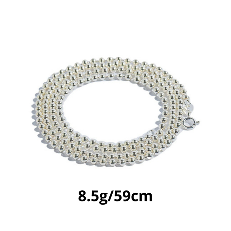 American Vintage Silver Whistle Necklace V0663