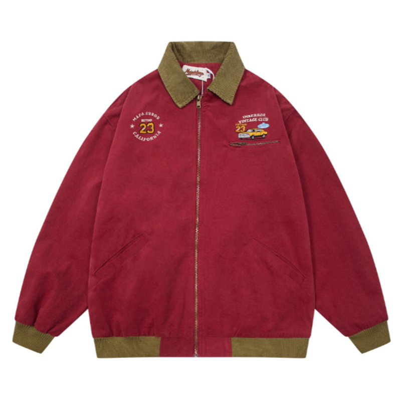 American Retro Coach Jacket V0462