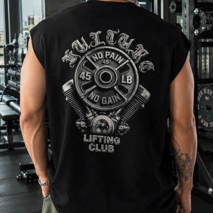 Vintage Lifting Graphic T-Shirt　V1019