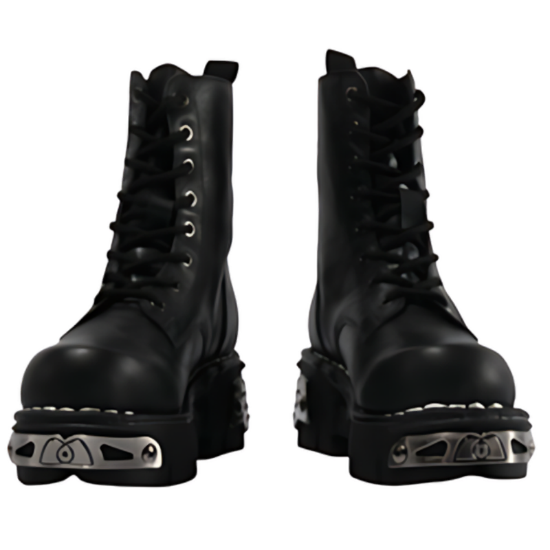 Boho Biker Ankle Boots V0830