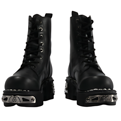 Boho Biker Ankle Boots V0830