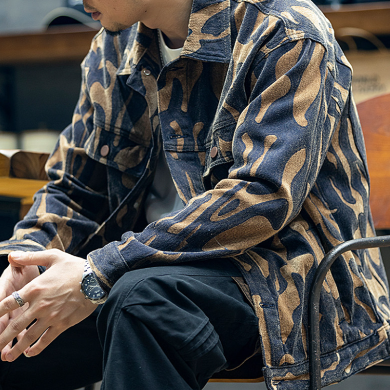 Casual Oversized Denim Jacket V0879