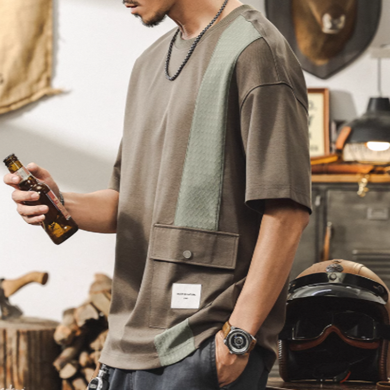 American Retro Pocket Tee V0581
