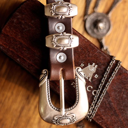 Handcrafted Western Leather Belts V1016