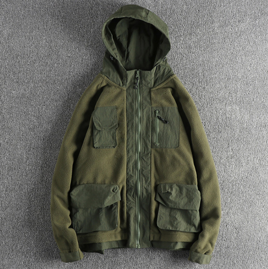 Military Fleece Field Jacket V1064
