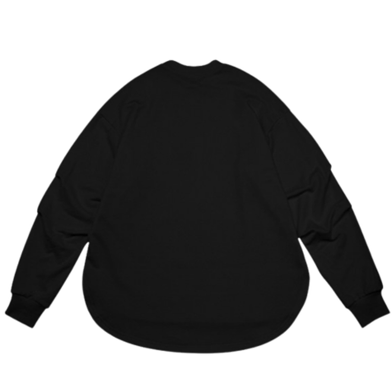 Shoulder tag long T-shirt V0925