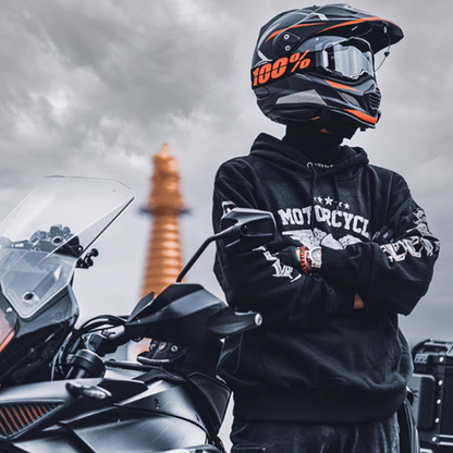 Motorcycle American Retro Hoodie V0017