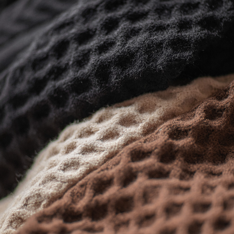 Heavyweight Knit Pullover Sweater V0853