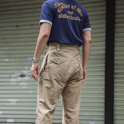 American Vintage  Biker Tee V0675