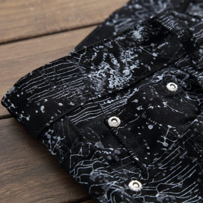 Street Style Floral Pants V0823