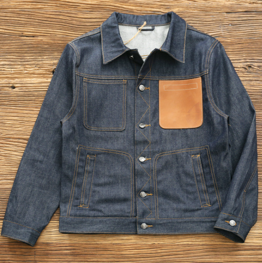 Americana Raw Denim Jacket V1042