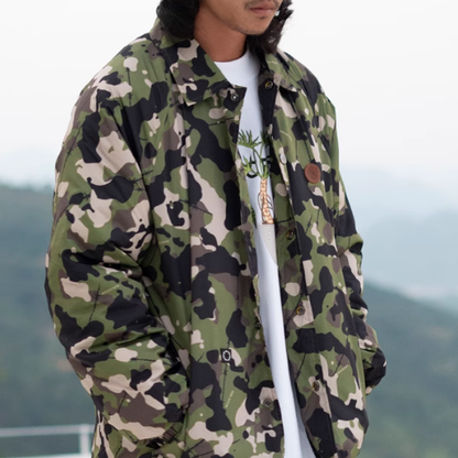 American Retro Camouflage Jacket V0458