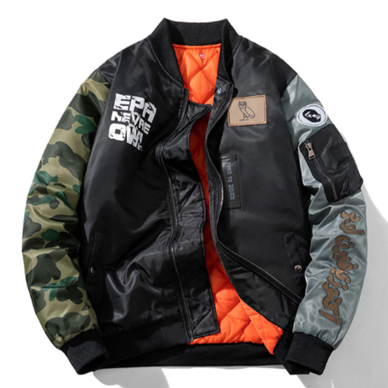 Camouflage MA-1 Jacket Set V0829
