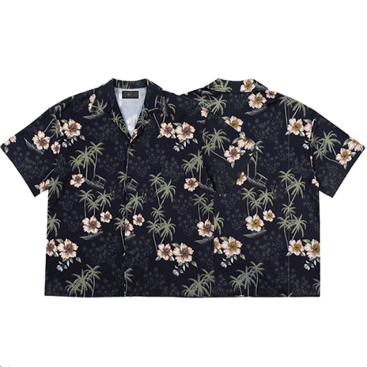 Tropical Wukong Coconut Beach Shirt V0723