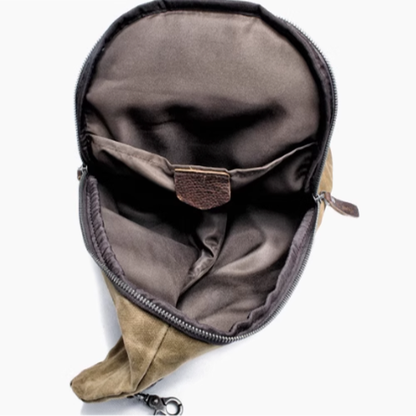 Retro Chic Waterproof Crossbody Bag V0668