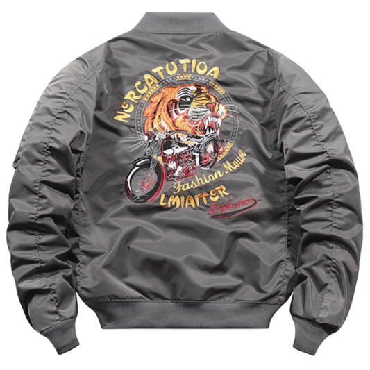 Vintage Bike Tiger MA-1 Jacket Z0289