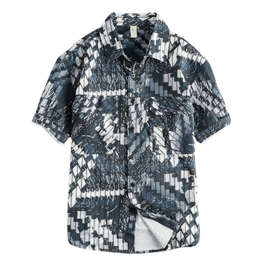 Retro Hawaiian Pocket Shirt V0681