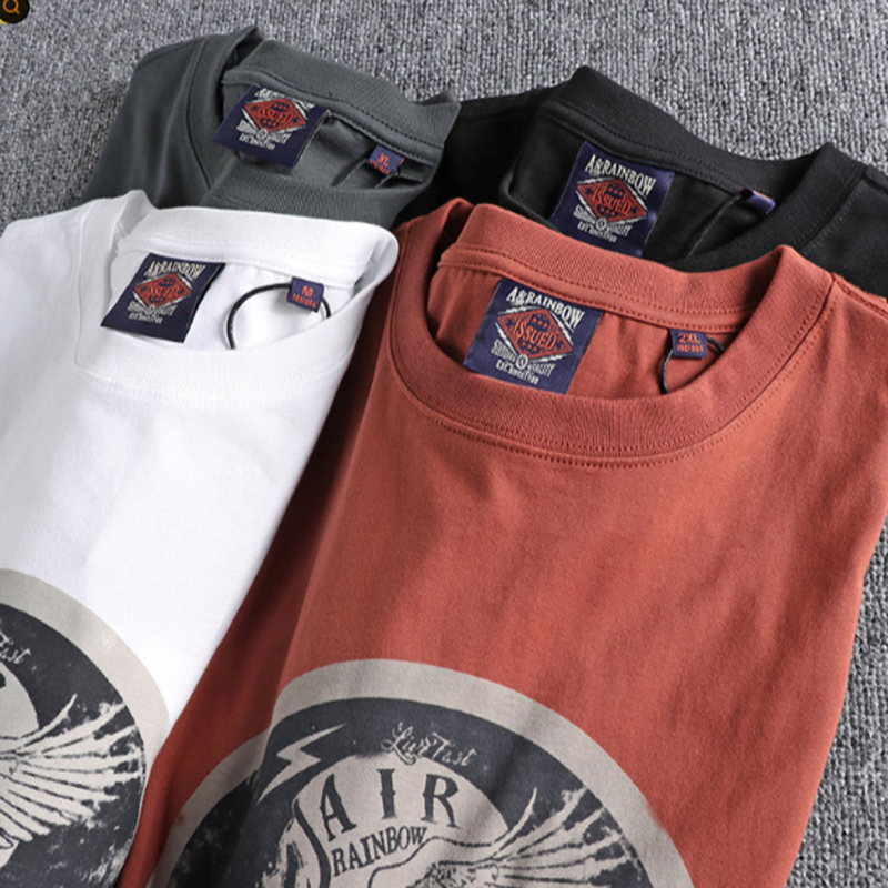 Skull Biker Long Sleeve T-Shirt V0935