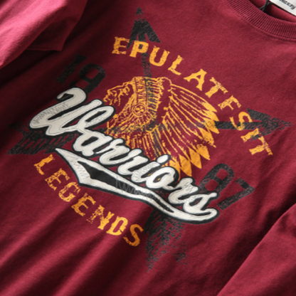 Casual Printed Long Sleeve T-Shirt V0932