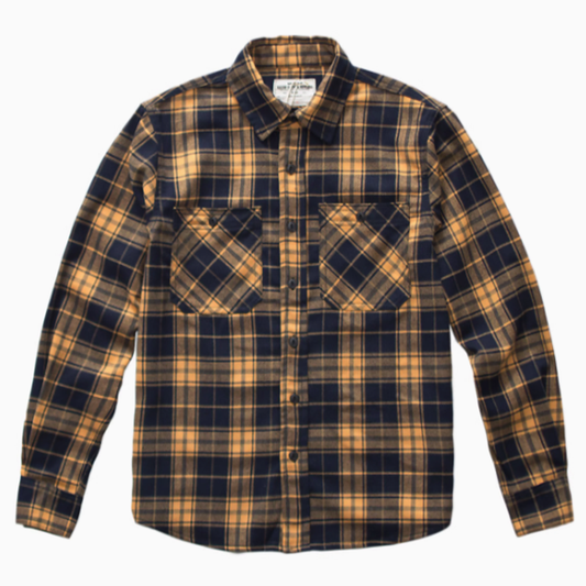 Heavyweight retro check shirt V0198