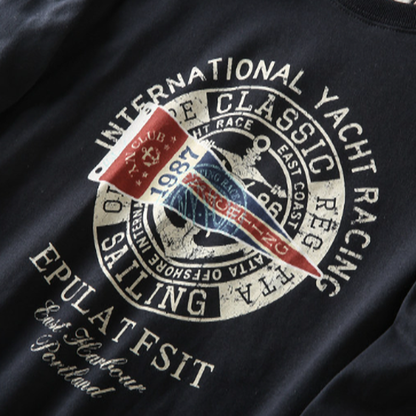 Casual Printed Long Sleeve T-Shirt V0932