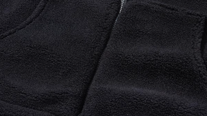 Big size Faux Lambswool Jacket V0813