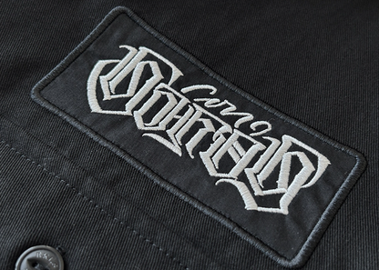Black Long Sleeve Work Shirt V1050
