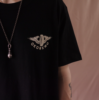 Retro Biker Crew-Neck T-Shirt V0994