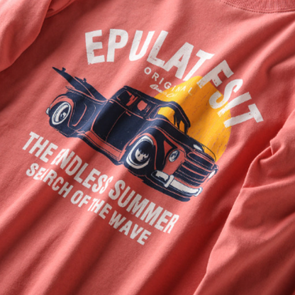 Casual Printed Long Sleeve T-Shirt V0932