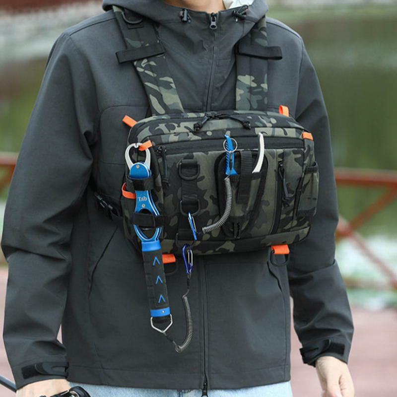 Tactical Fishing Chest Bag V0999