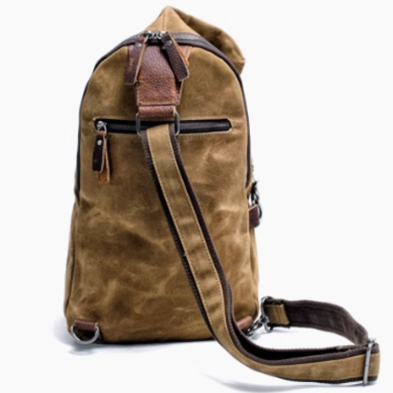 Retro Chic Waterproof Crossbody Bag V0668