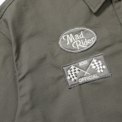 Racing Style Short-Sleeve Shirt V0995