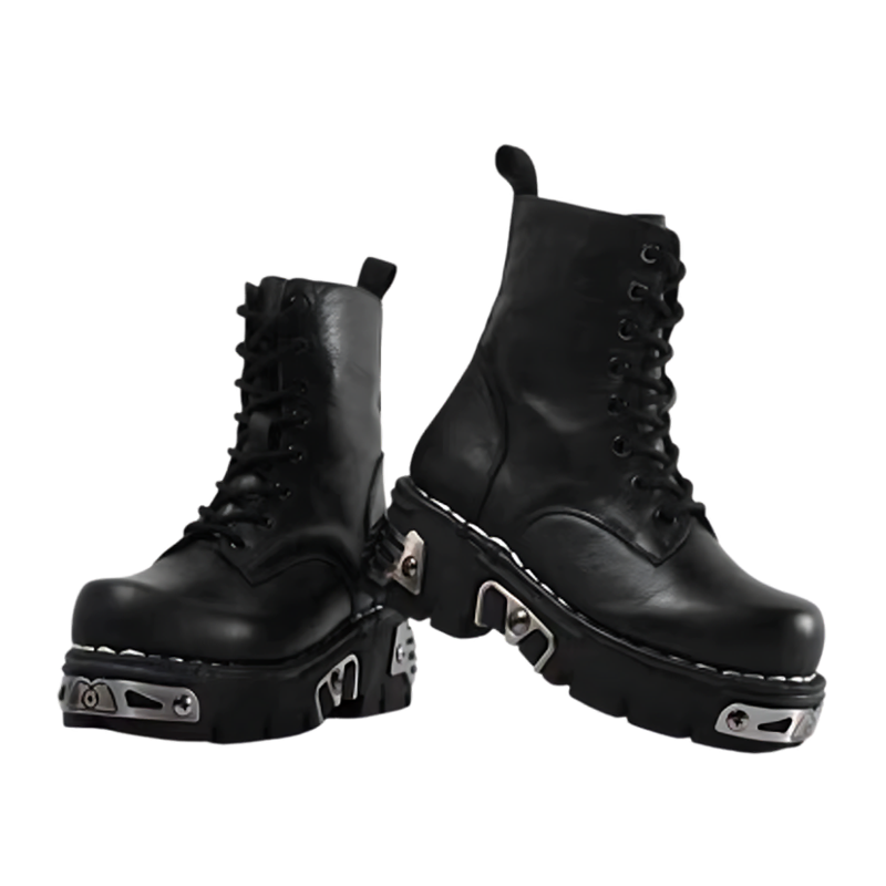 Boho Biker Ankle Boots V0830