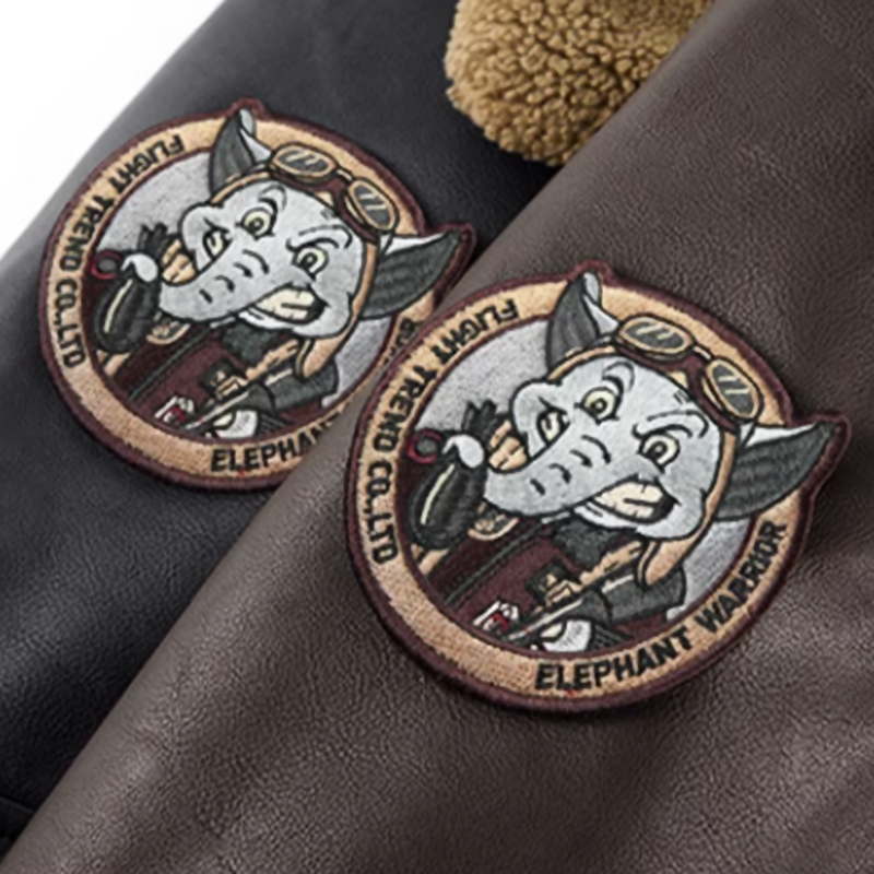 Elephant patch G-1 jacket V0154